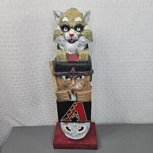 Arizona Diamondbacks MLB Totem Pole Statue 5.5" Hand-Painted Resin Collectible